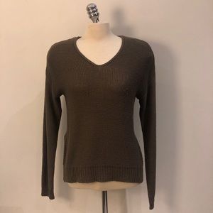 Knit v Neck Sweater